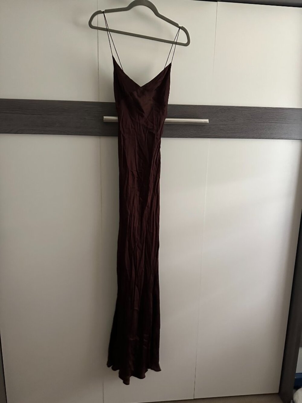 FAITHFULL Santiana Maxi Dress – Dark Truffle – US 6 / M – NWT - Picture 6 of 6